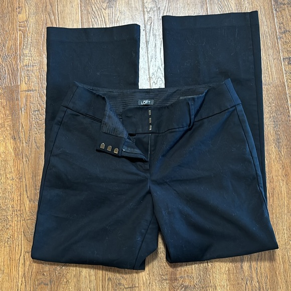 Ann Taylor Loft Black Dress Pants - Picture 4 of 8